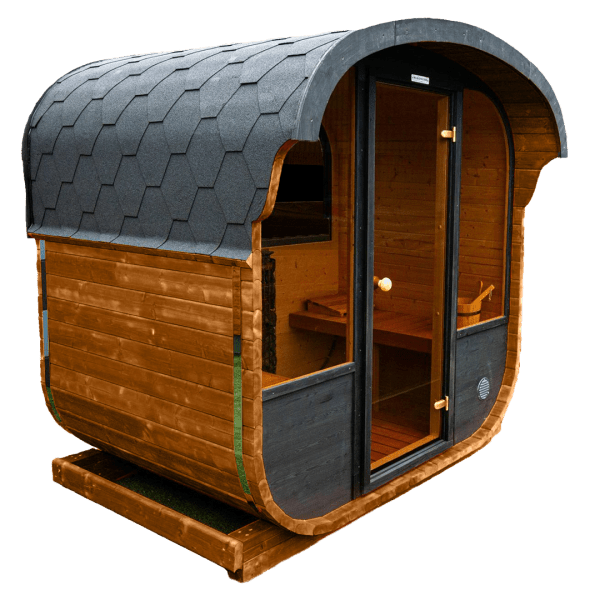 Cube Sauna 2m Light Oak