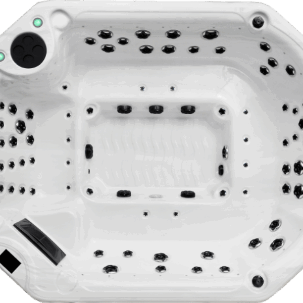 9120-S Odyssey Grey 32 Amp Hot Tub