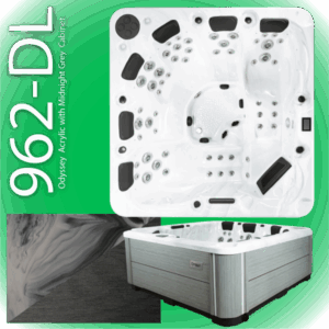 962-DL Odyssey Grey 32 amp Hot Tub